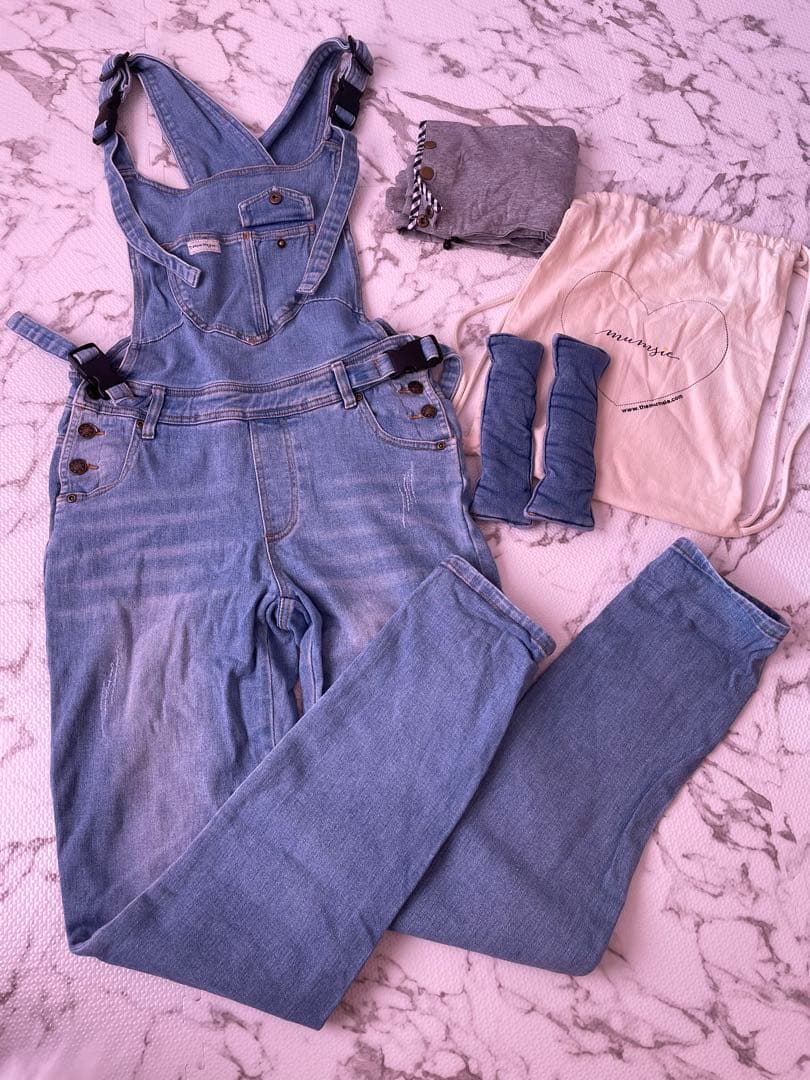 オーストラリアで話題！！オーバーオール×抱っこ紐【マムジー】