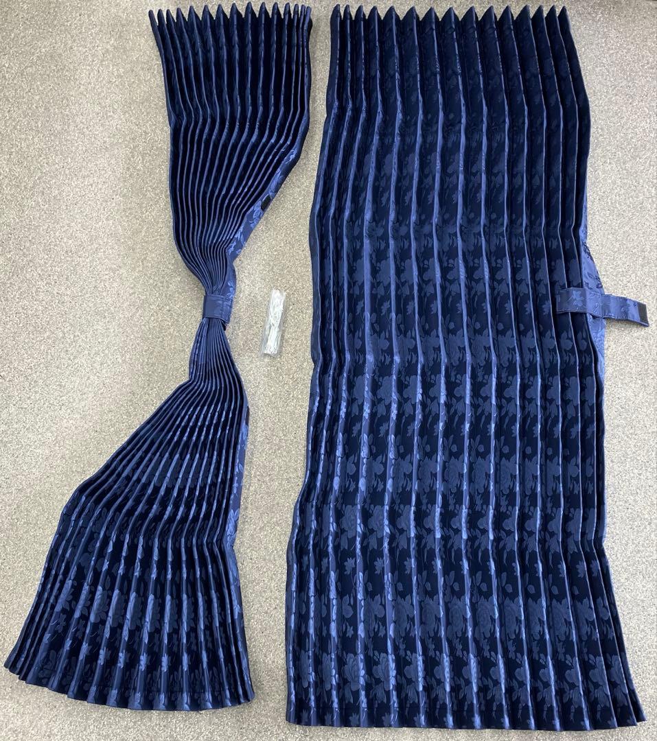 トラック　センターカーテン　ハイルーフ　ヴェール　ネイビー　新品