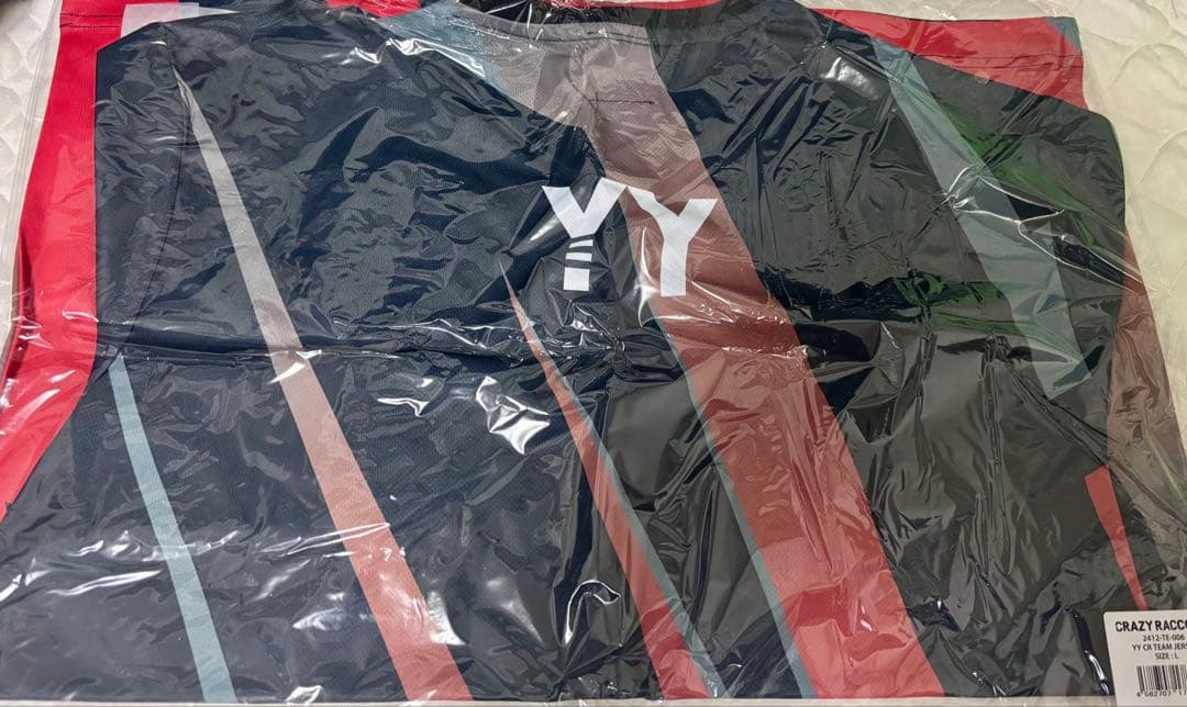 【未開封】crazy raccoon ユニフォーム YYわいわい　Lサイズ