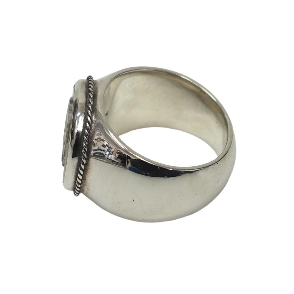 A07249 未使用品 BUTTON WORKS リング：19号 シルバー925