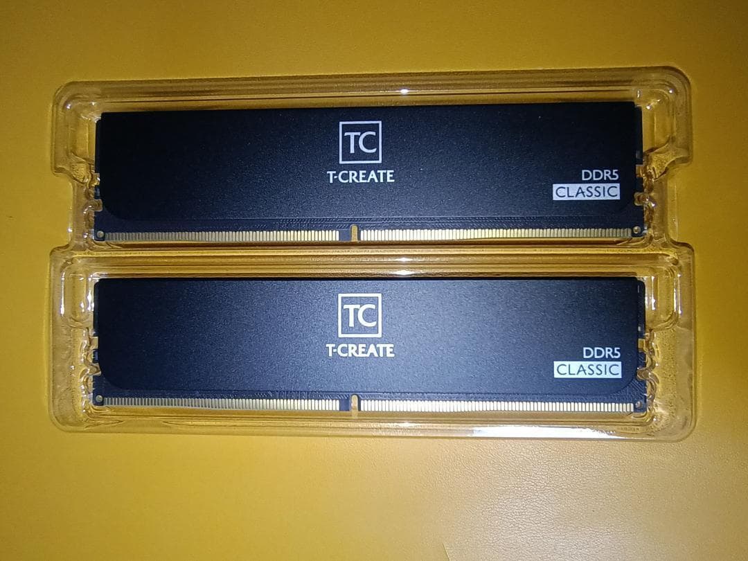 メモリー TEAM T-CREATE DDR5 6000MHz 32GB (2x16GB)