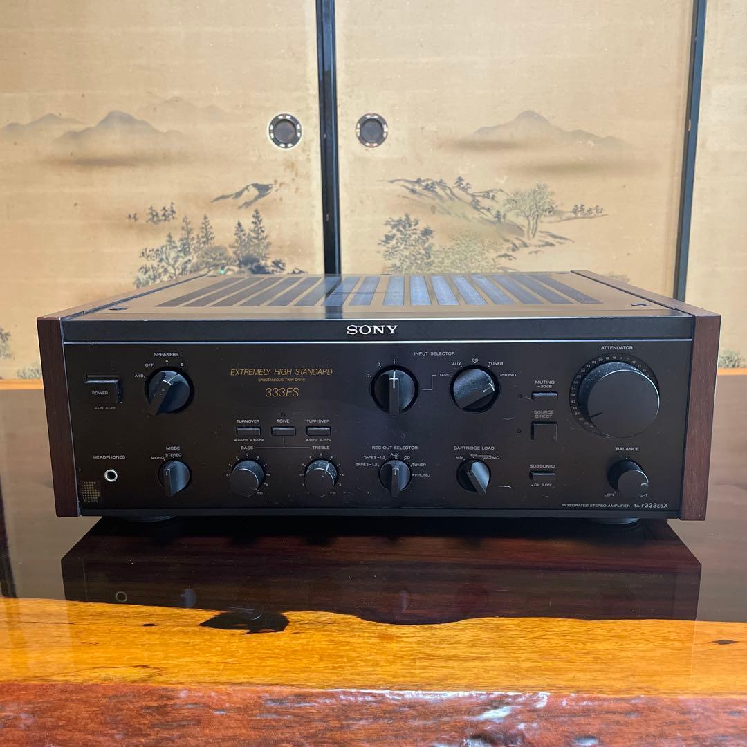 【名機】SONY プリメインアンプ TA-F 333ESX