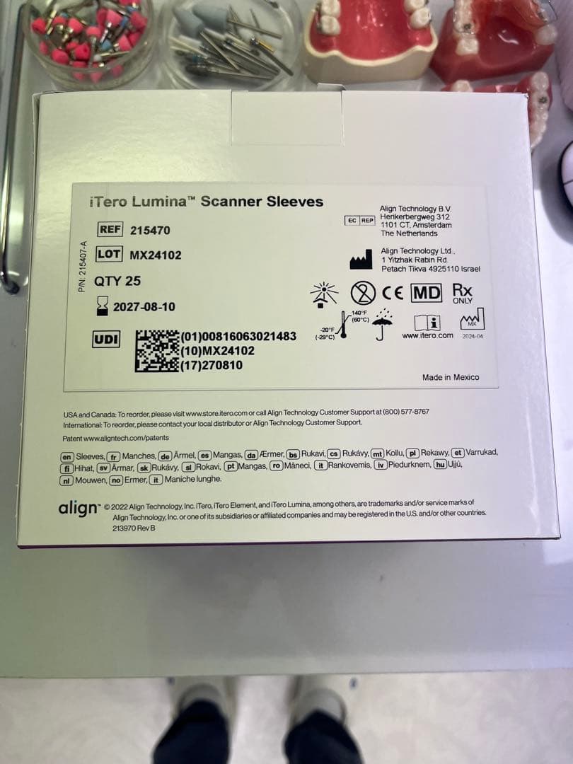 【歯科】iTero Lumina スリーブ×100 (バラ売可)