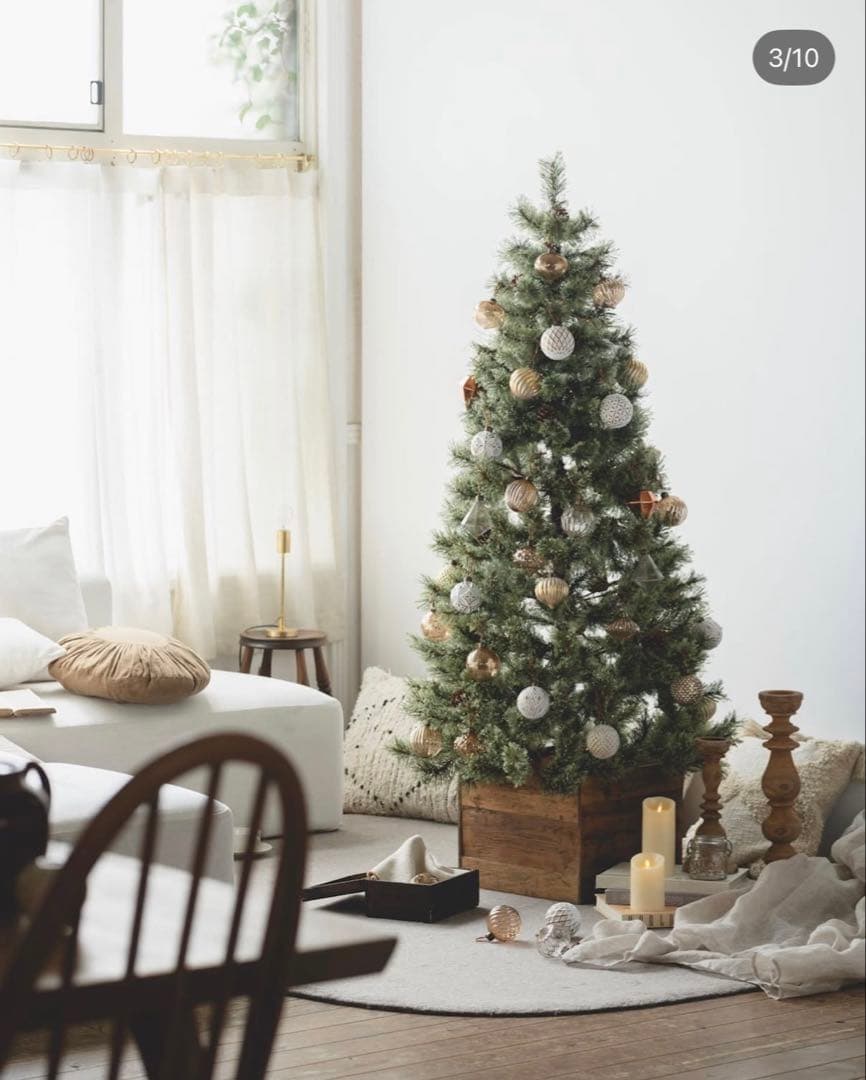 Antry ガラス製 クリスマスオーナメントセット 22個