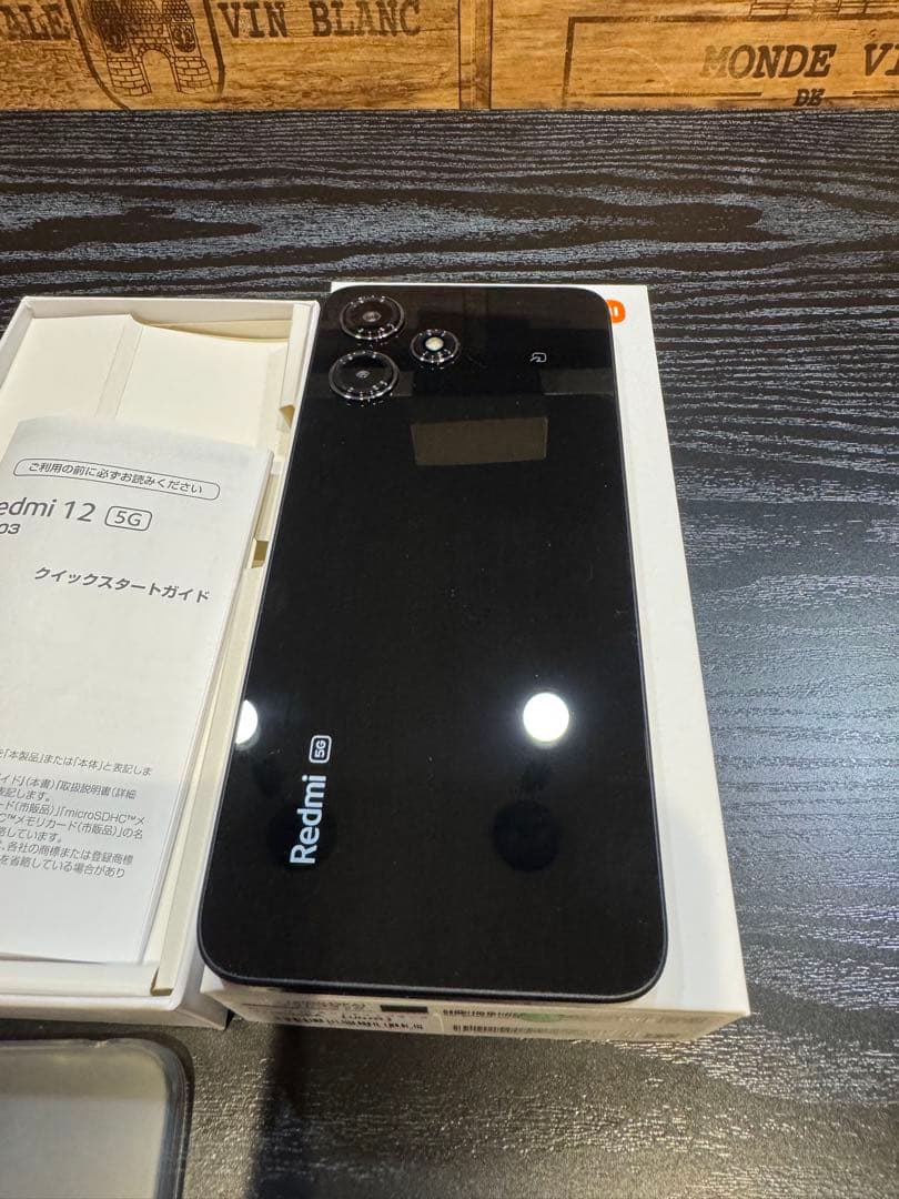 Xiaomi Redmi 12 5G 本体SIMフリー　本体ケース付き