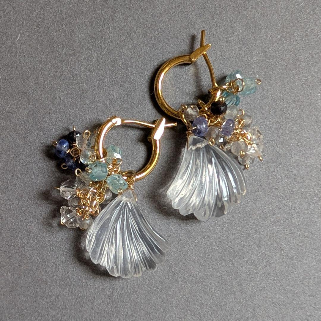 ハニーフラット様 アイスクォーツ