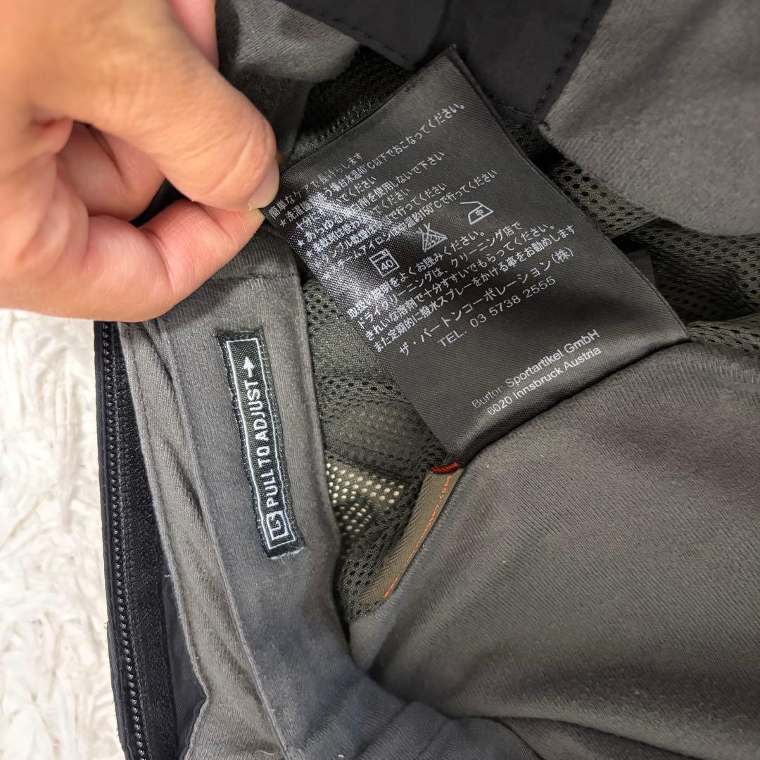 最高峰 バートン ak stagger 2L パンツ ブラック ゴアテックス