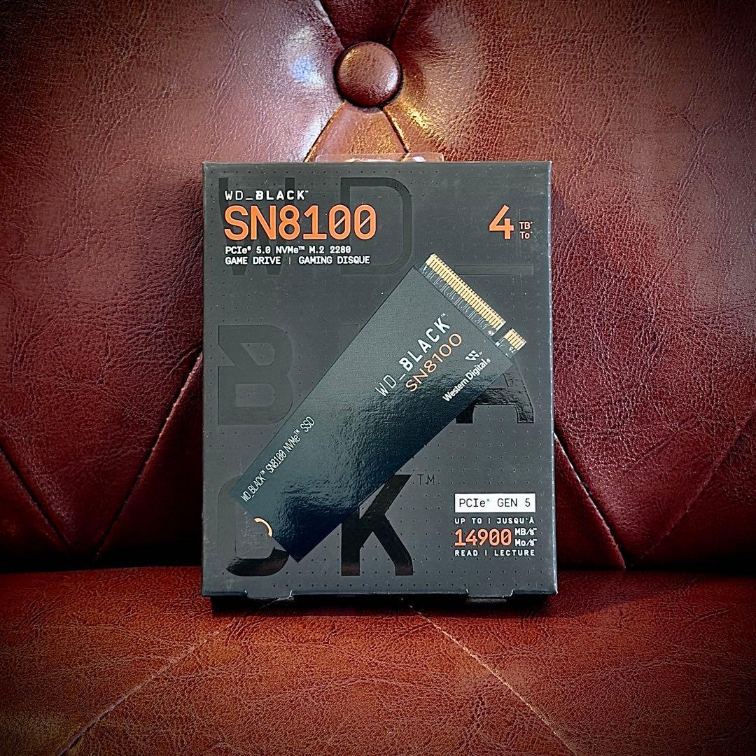 【新品】WD_Black SN8100 4TB Gen5