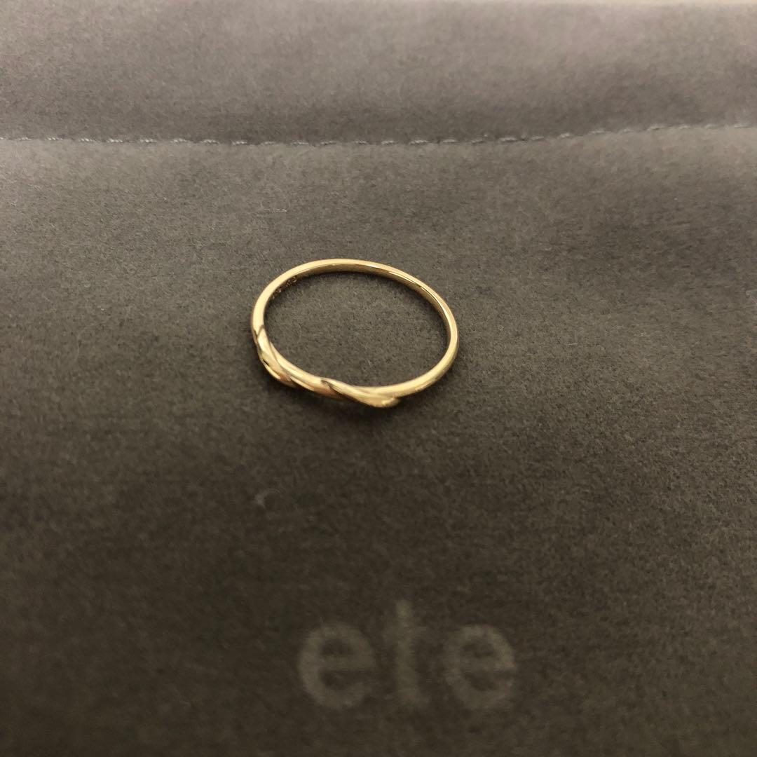 エテ　指輪　10K