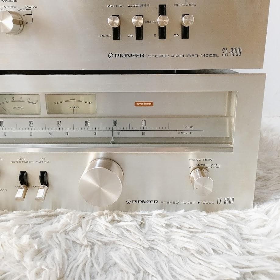 Pioneer SA-8800 TX-8800 2台セット アンプ チューナー