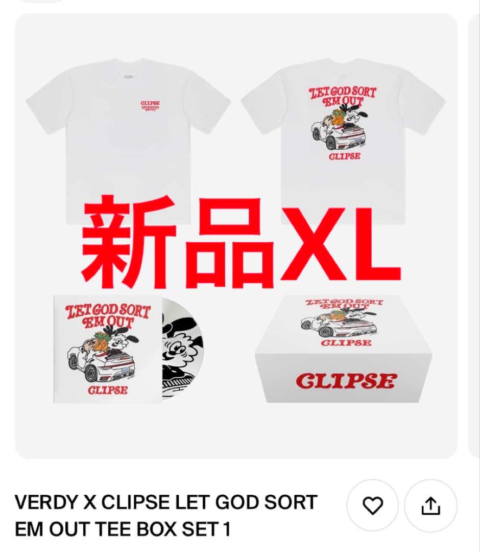 新品 VERDY X CLIPSE CD and TEE BOX SET XL