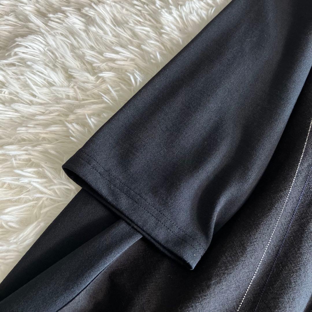 センソユニコ 慈雨 レイヤード 重ね着風 変形 ワンピース