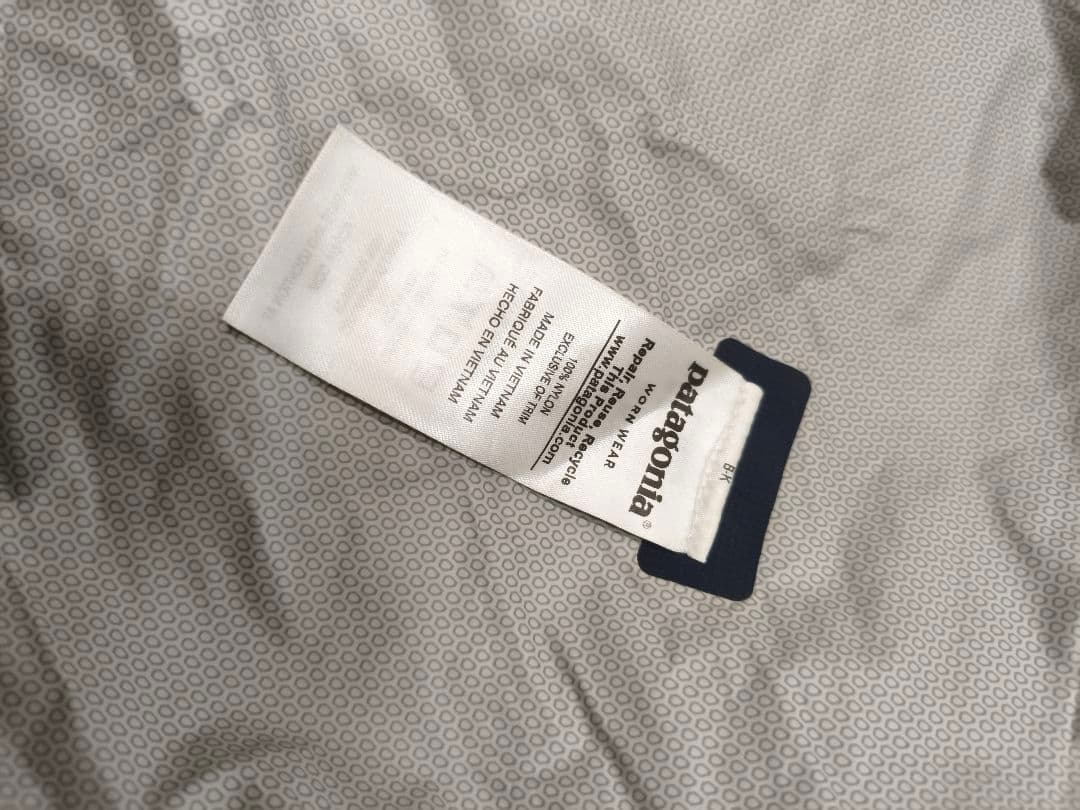 patagonia トレントシェルジャケット　XL ブルー×ブラック