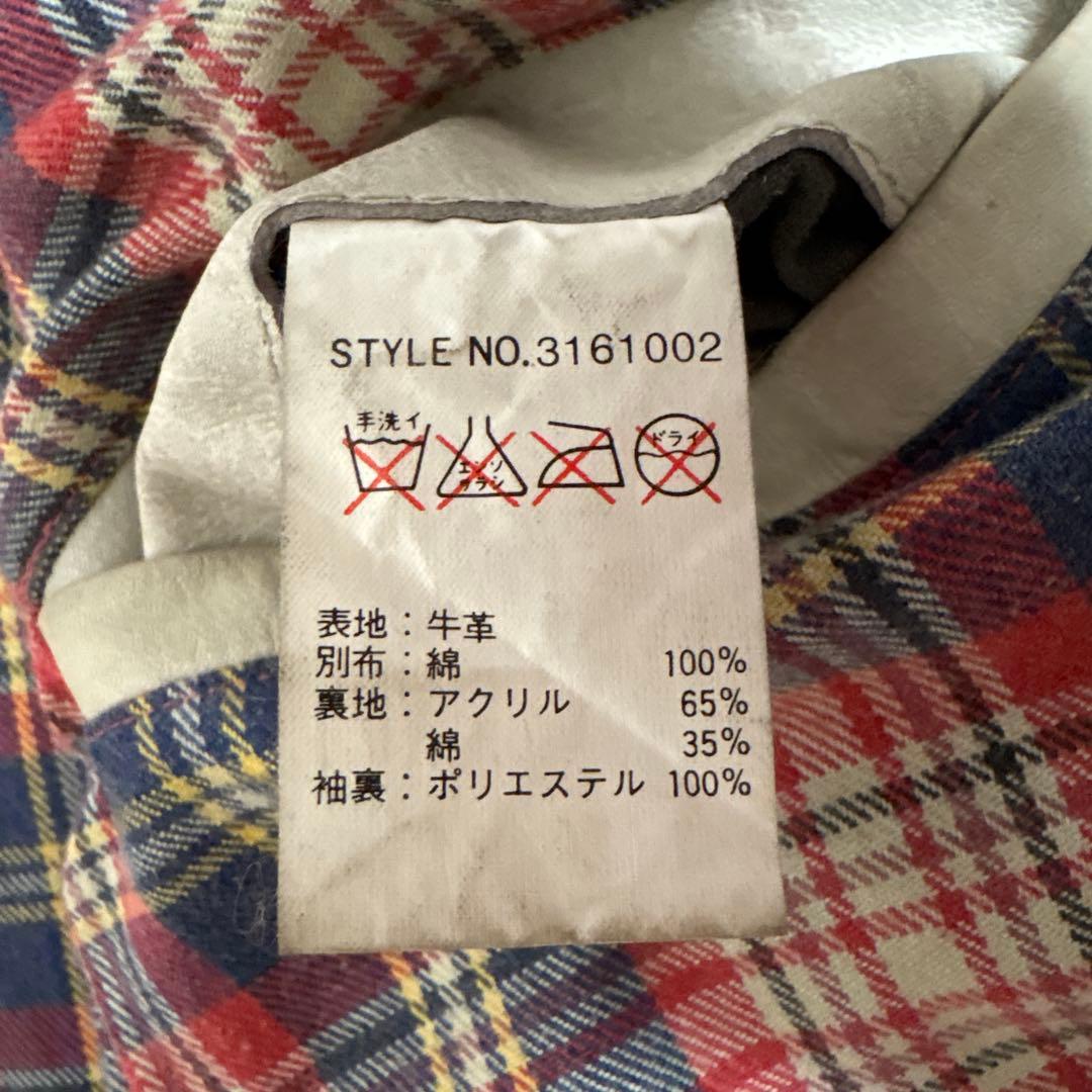Schott ショット ユーズド加工 レザー シングルライダース