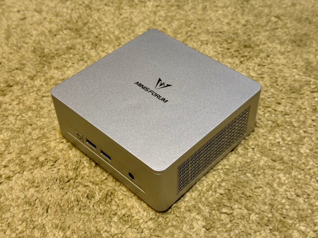 美品 Minisforum UM750L Slim ミニPC