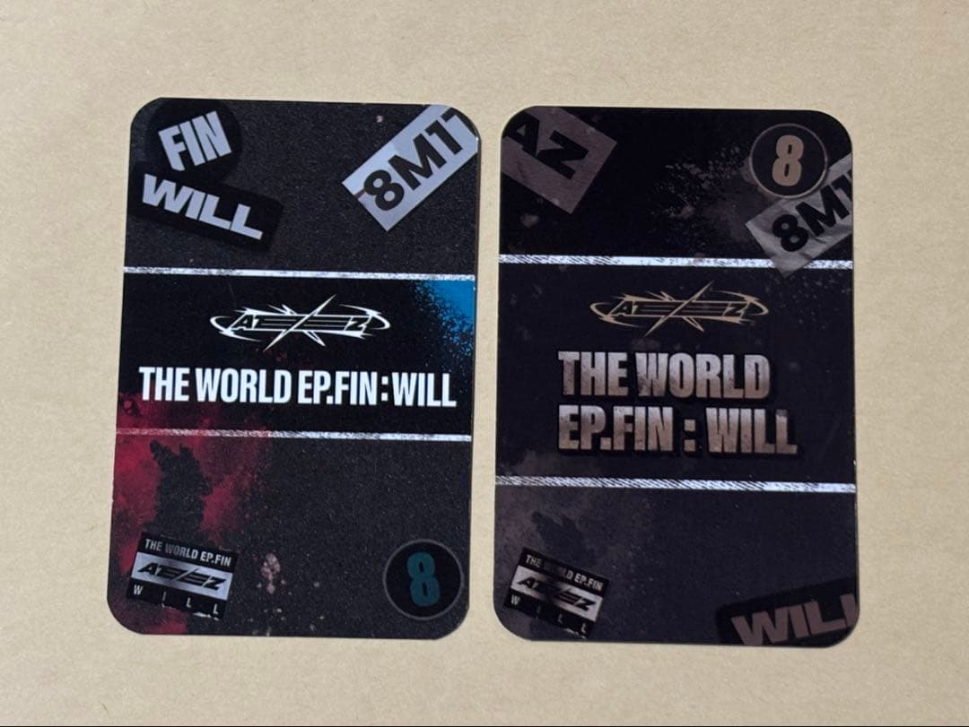 ATEEZ アチズ ユノ トレカ 2枚セット