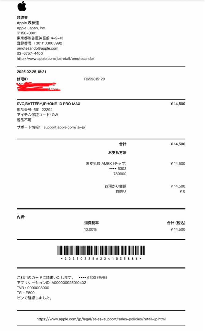 1年使用★バッテリー93%⭐️iPhone 13Pro max⭐️純正急速充電器付き