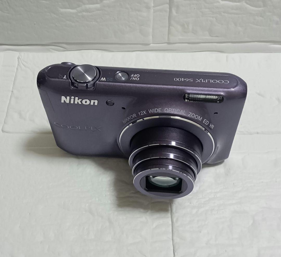〇Nikon Coolpix コンパクトデジタルカメラ パープル
