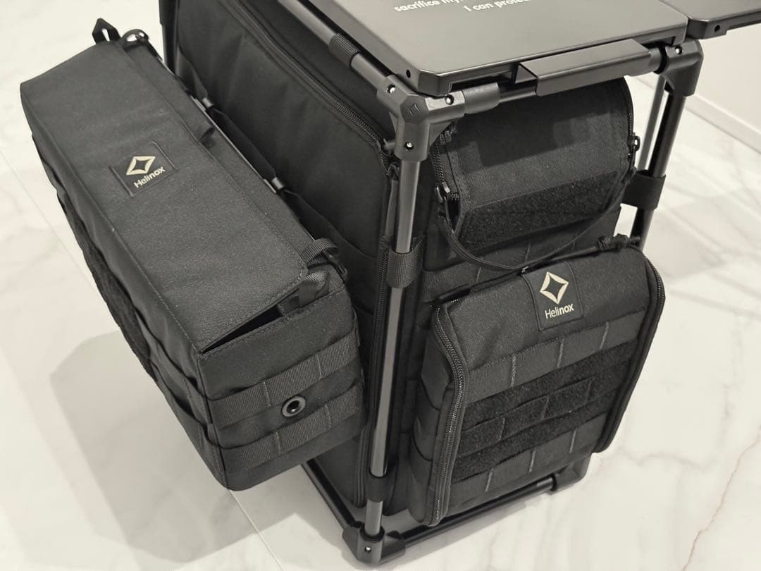 BRUNT シークレット&プロテクションHelinox フィールドデスクカスタム