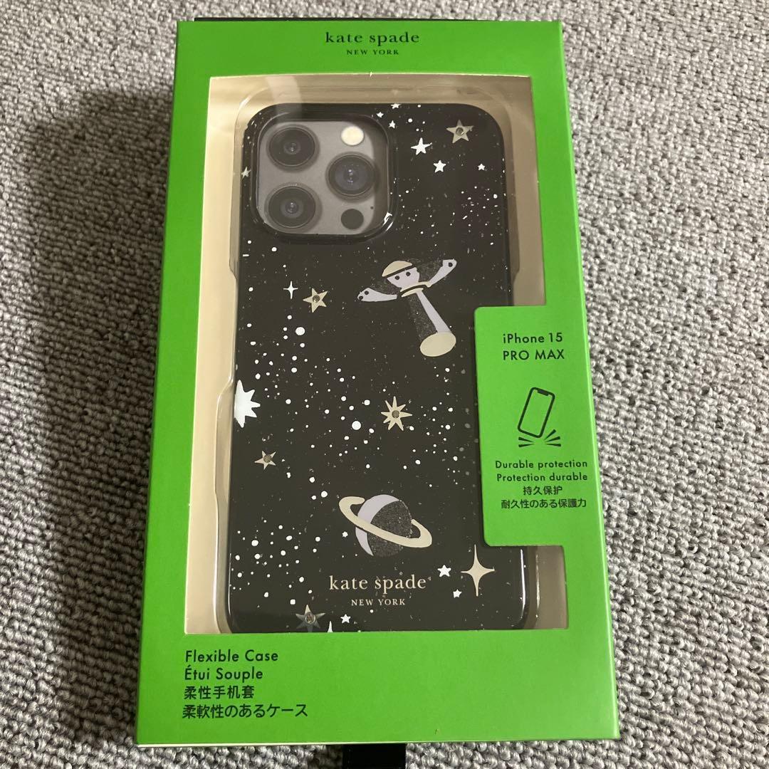 新品　未使用　ケイトスペード　iPhone15promax プラネット　スター