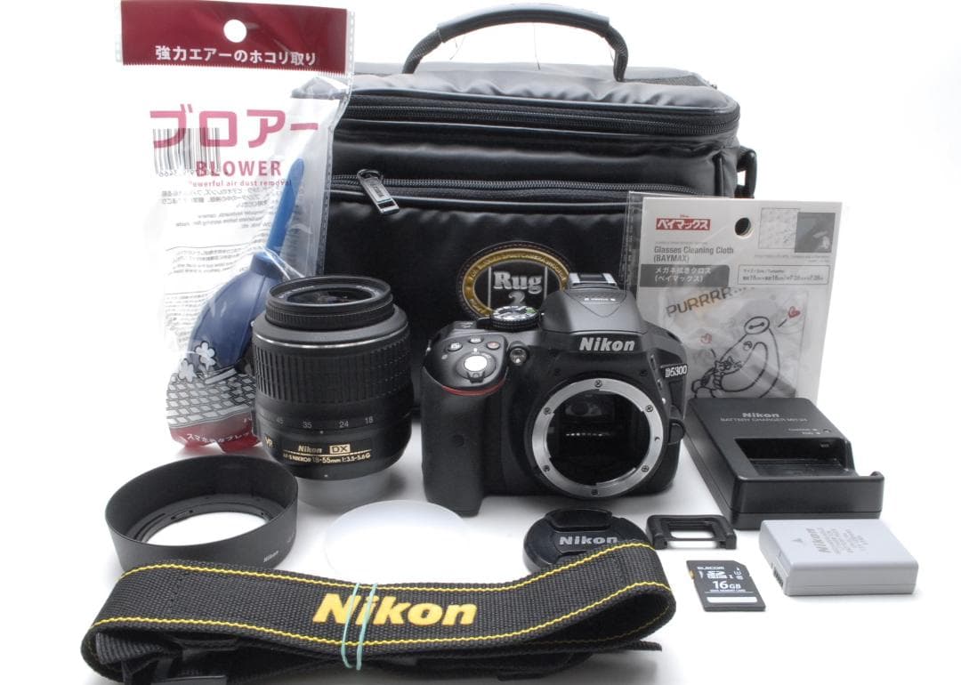 ✨美品✨ Nikon D5300 ショット数285回 Wi-Fi搭載 スマホ転送