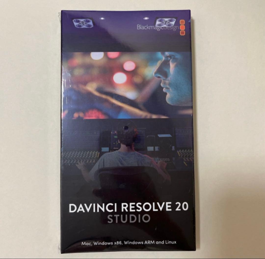 Davinci Resolve Studio - USBドングル 新品未開封