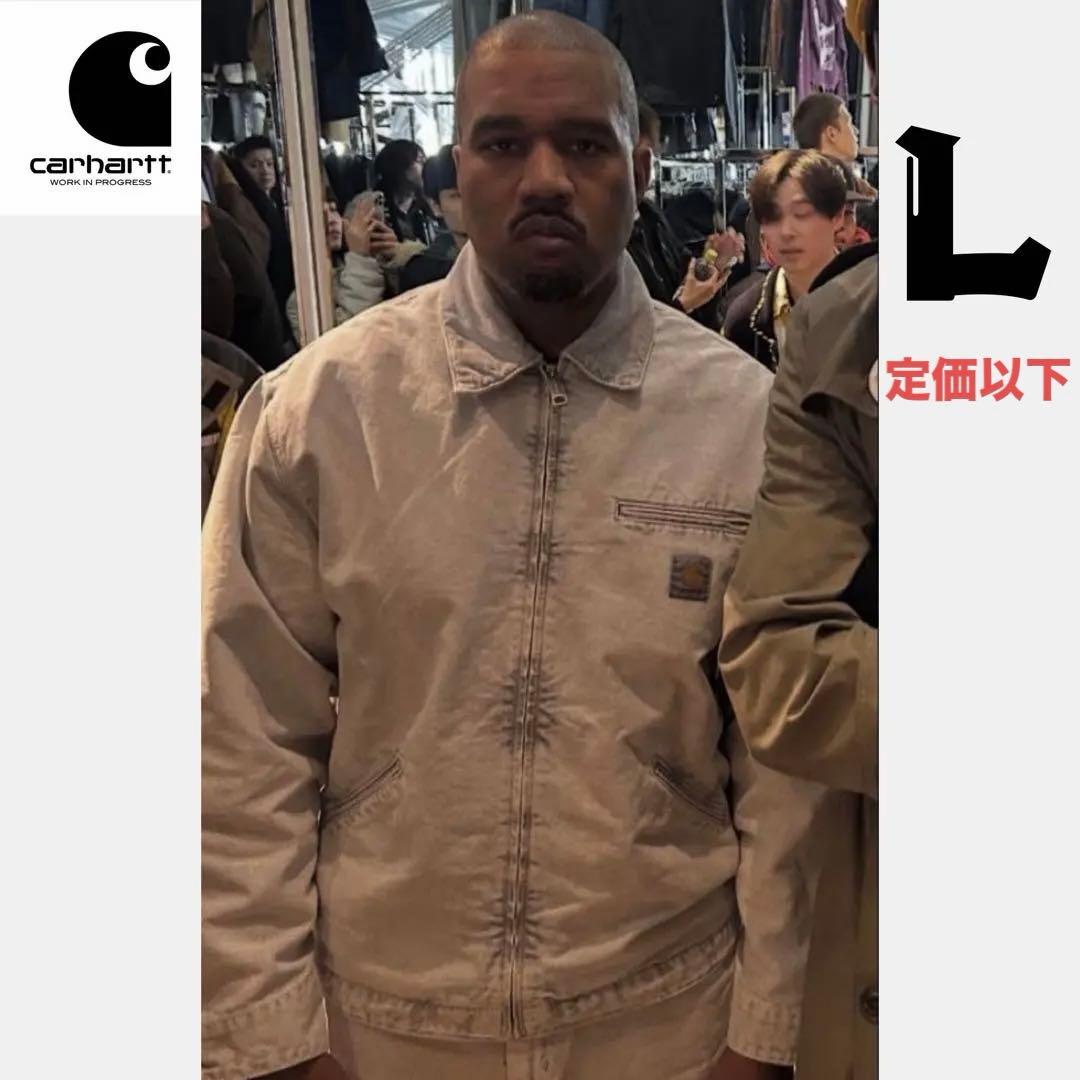 Carhartt WIP OG DETROIT chalk wash Lサイズ