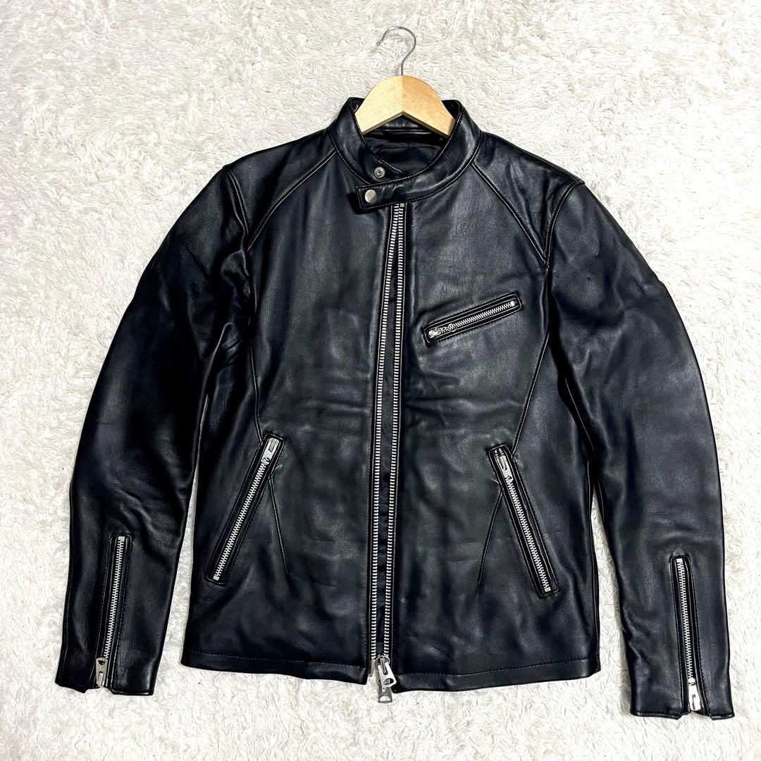 ✨美品✨ジャックローズ レザー ジャケット ライダース 羊革