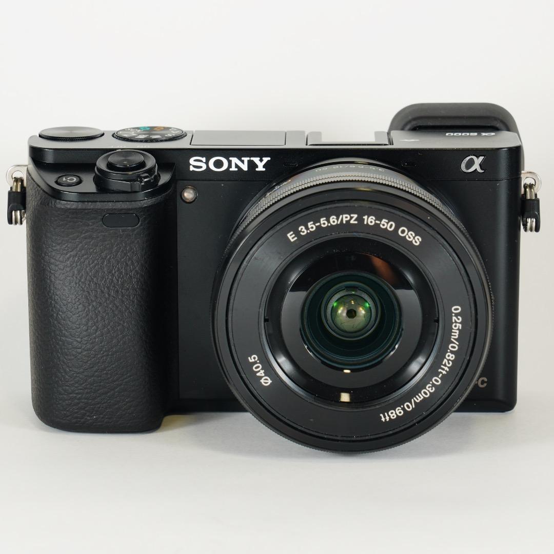 【レザーケース付】SONY ミラーレス α6000 ILCE-6000L 黒