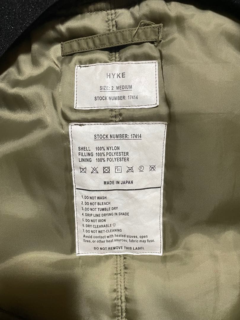 HYKE 23aw n2bジャケット ファー y2k archive 60％オフ