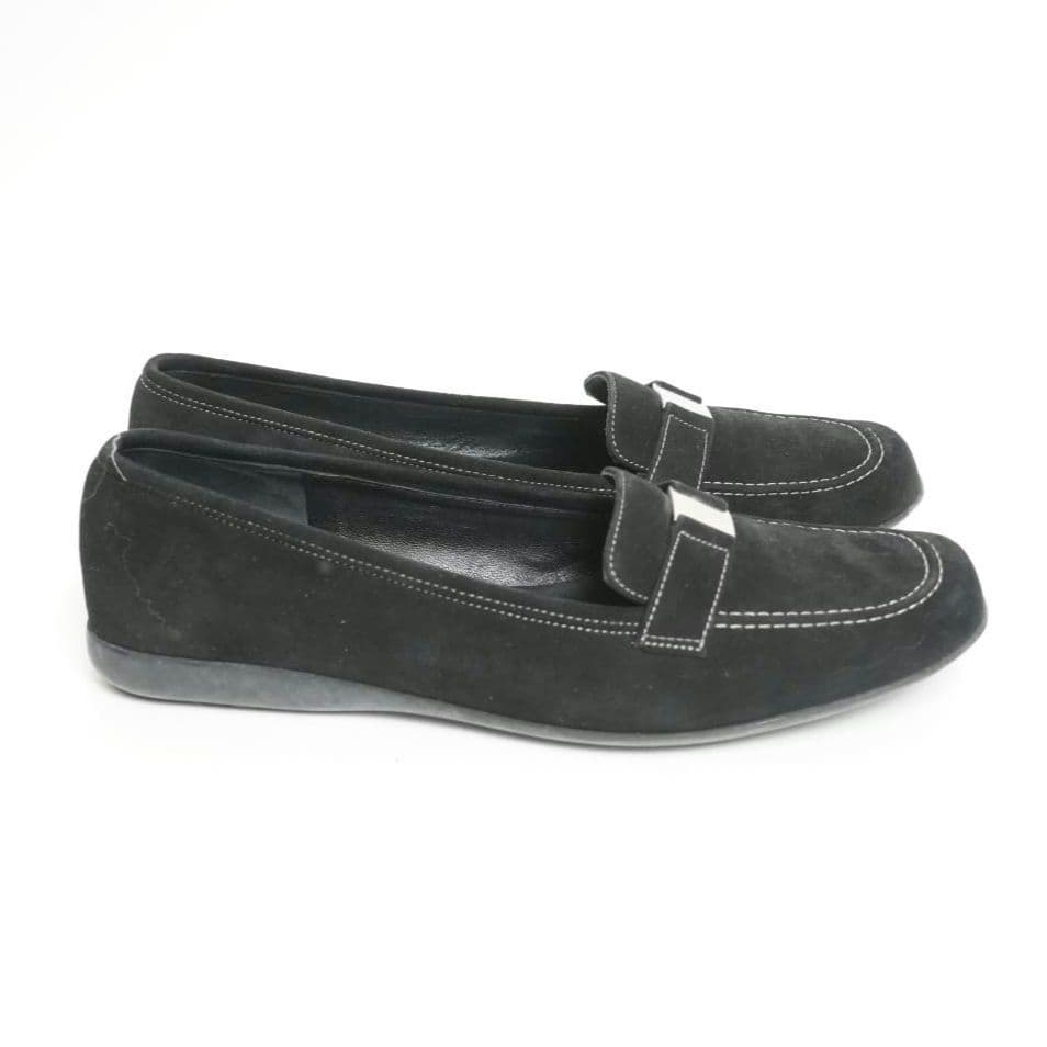 【美品】Salvatore Ferragamo ローファー スエード 23.5
