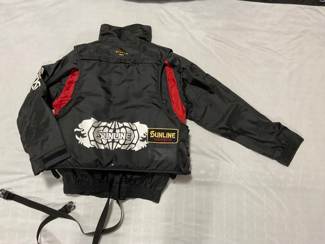 フィッシングウェア　上3L 下L フィッシングベストXL ネーム入り