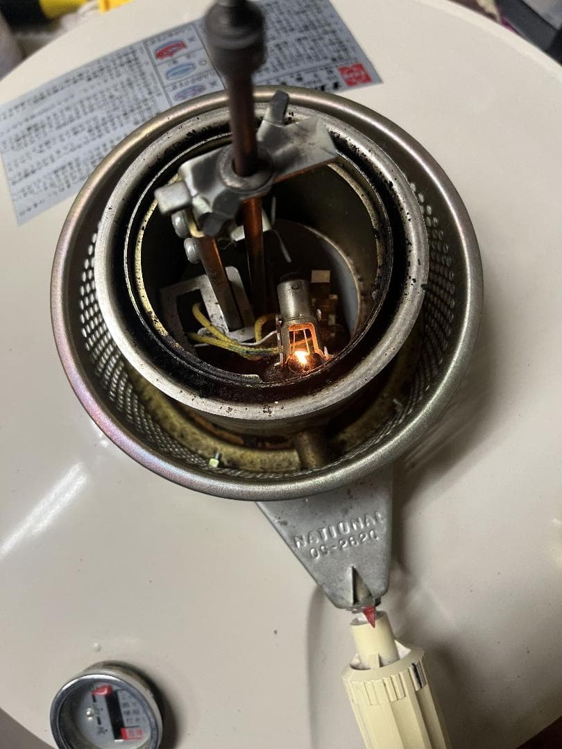 極美品！【ナショナル】 しん上下式石油ストーブ OS-262C 動作確認済