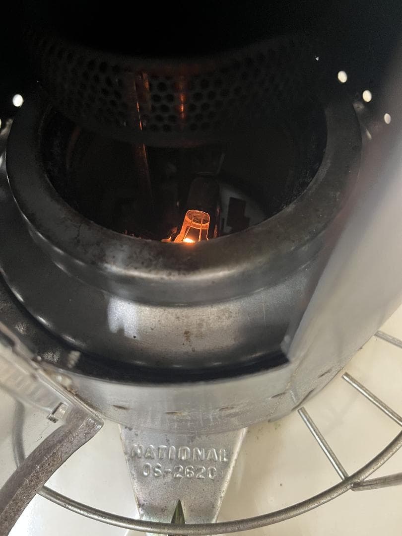 極美品！【ナショナル】 しん上下式石油ストーブ OS-262C 動作確認済