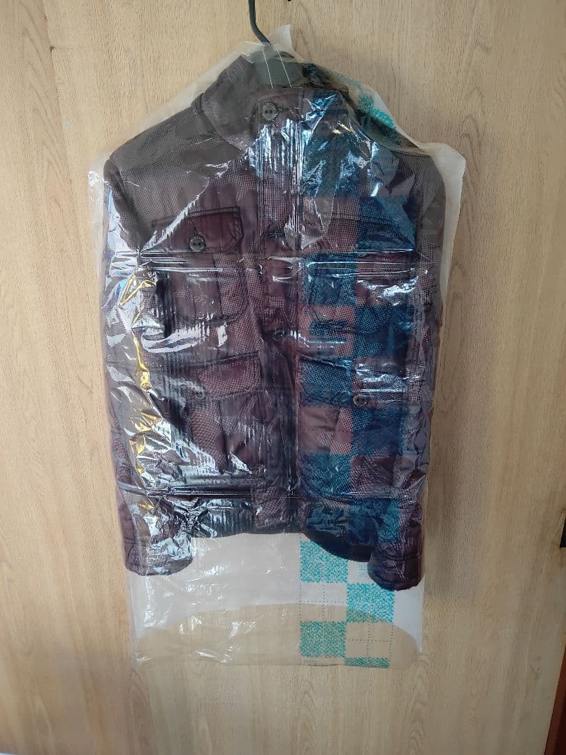 クリーニング済 カモフラージュ柄　中綿 　メンズМ　/ ブルゾン　ジャンパー