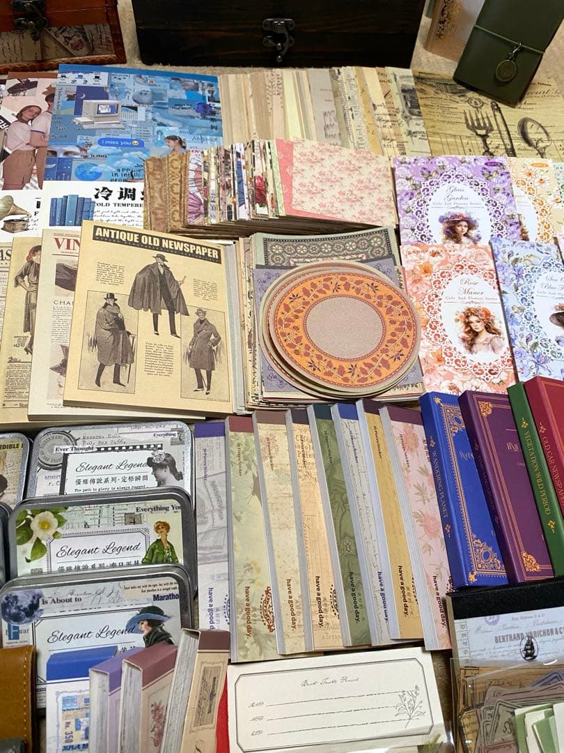 コラージュ素材 紙モノ まとめ売り