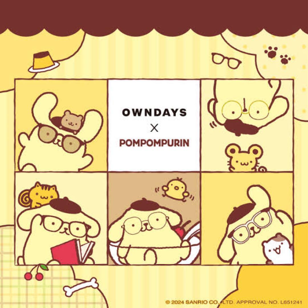 美品★OWNDAYS x Pompompurin サングラス ポムポムプリン
