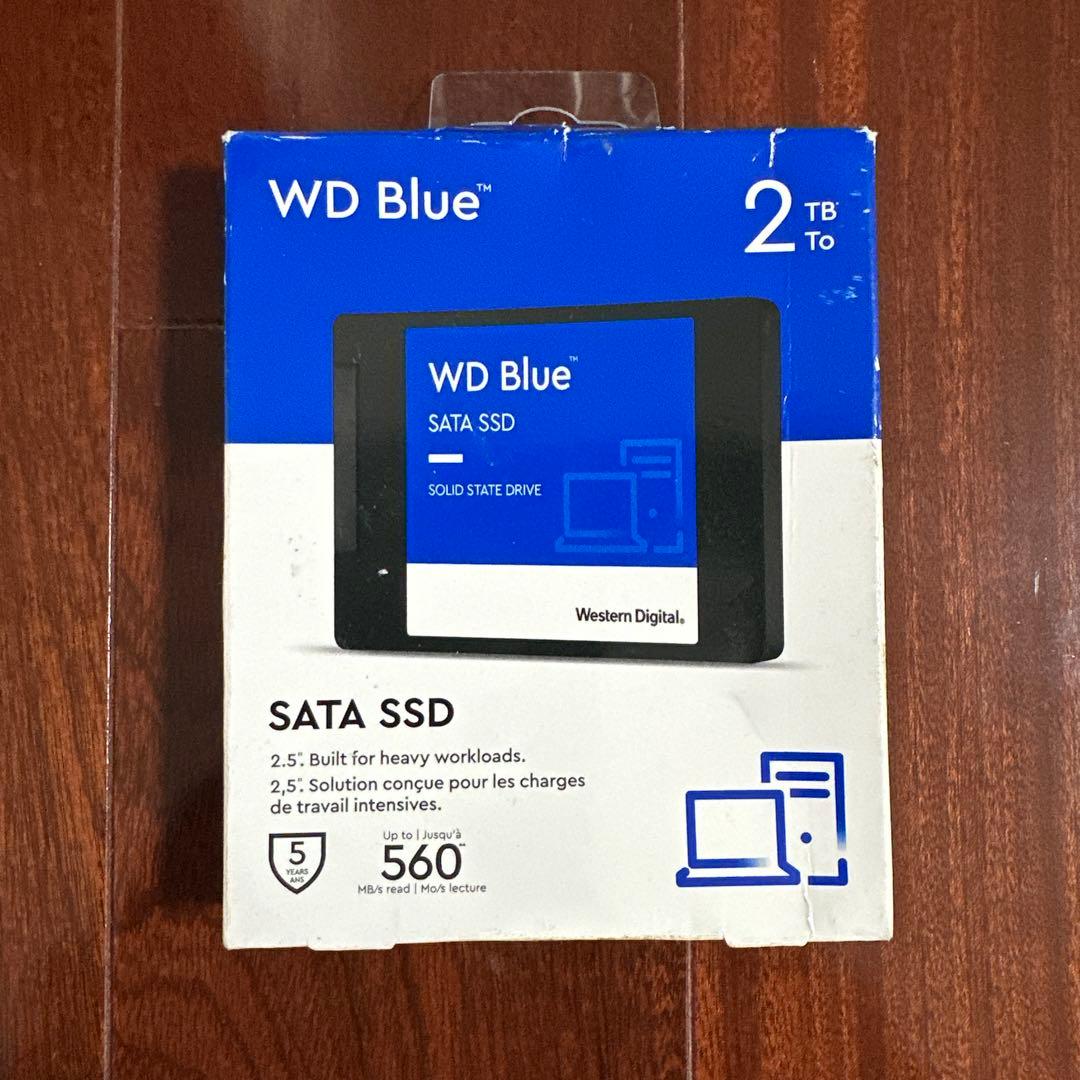 【新品・未開封】Western Digital SSD 2TB 2.5インチ