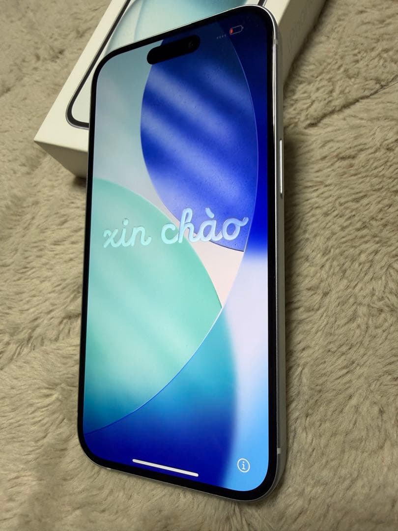 【超美品・早い者勝ち】 iPhone 15 本体 ブルー 128 GB