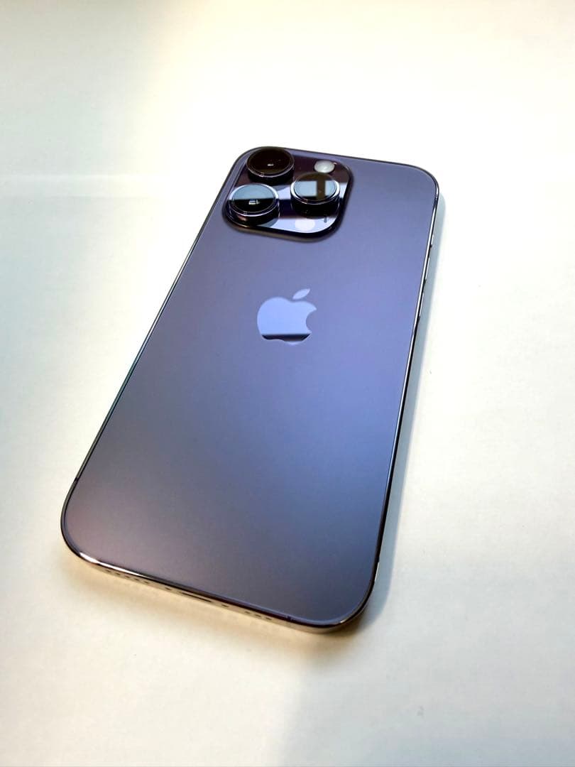 【バッテリー90%】iPhone 14 Pro 256GB ディープパープル美品