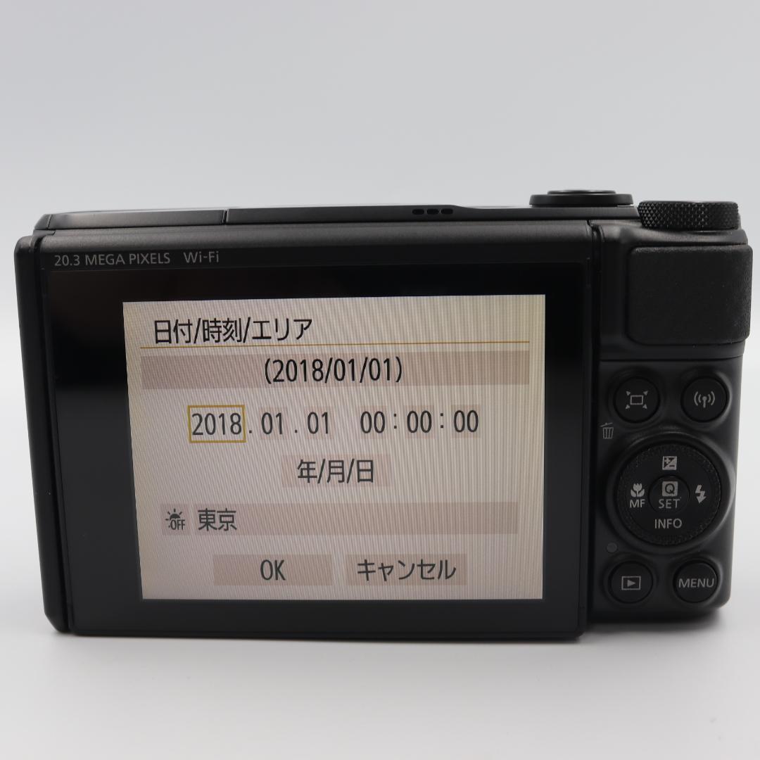 【美品】Canon PowerShot SX740 HS デジカメ　ブラック
