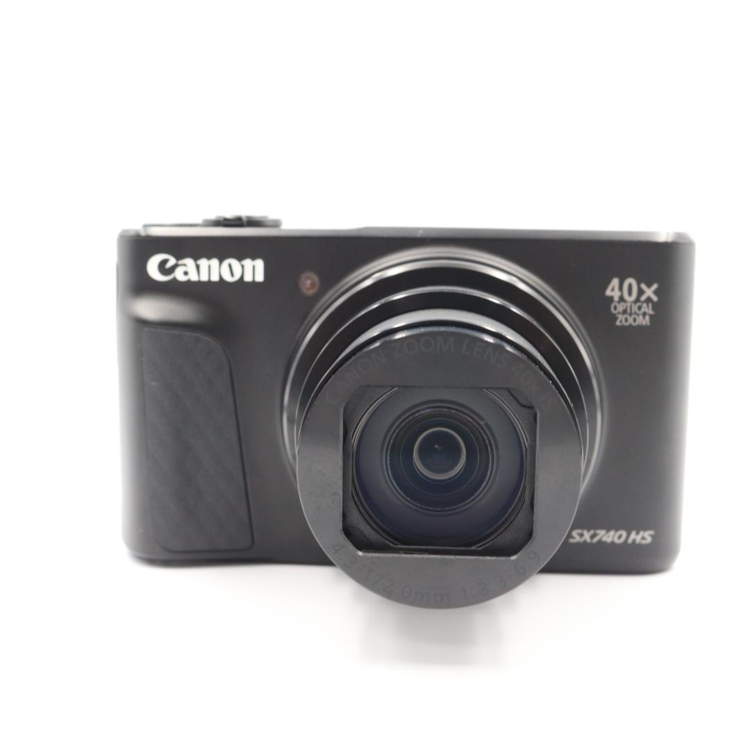 【美品】Canon PowerShot SX740 HS デジカメ　ブラック