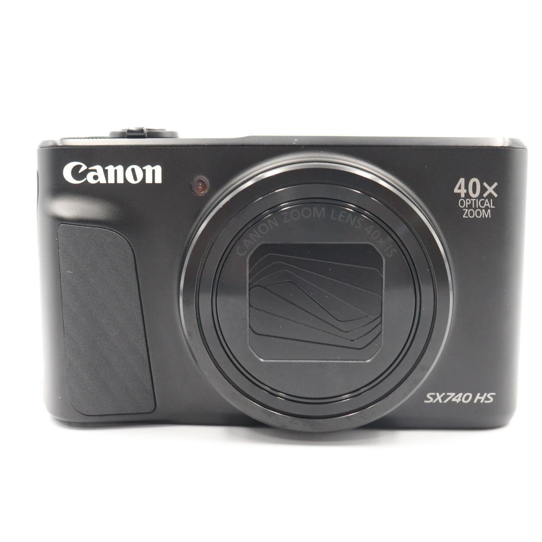 【美品】Canon PowerShot SX740 HS デジカメ　ブラック