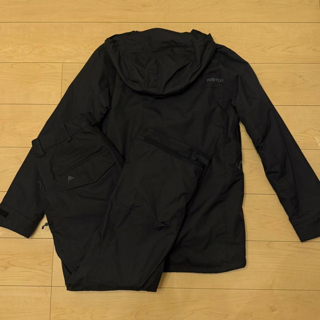 BURTON LIVIN LINING 上下 Sサイズ ブラック
