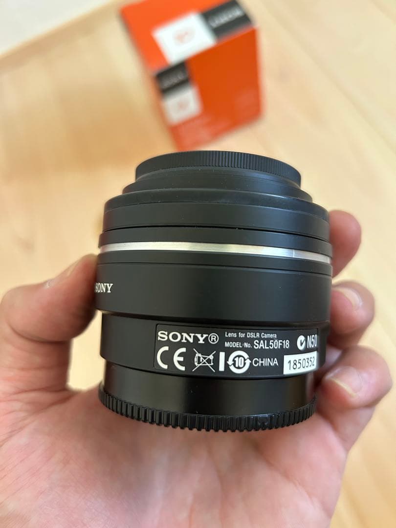 SONY SAL50F18 単焦点レンズ