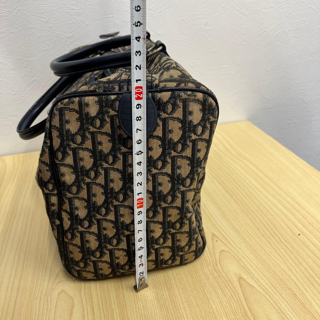 希少 Christian Dior トロッター ミニボストンバッグ 90s