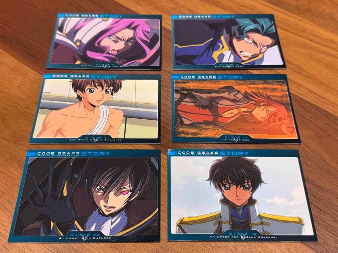 コードギアス　反逆のルルーシュ カードダス　マスターズ 47枚