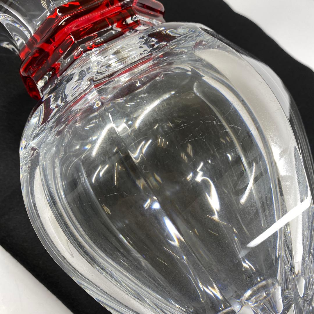 バカラ　バラスター　大花瓶　高さ約31㎝　東Y7-0227☆2Fトエコ