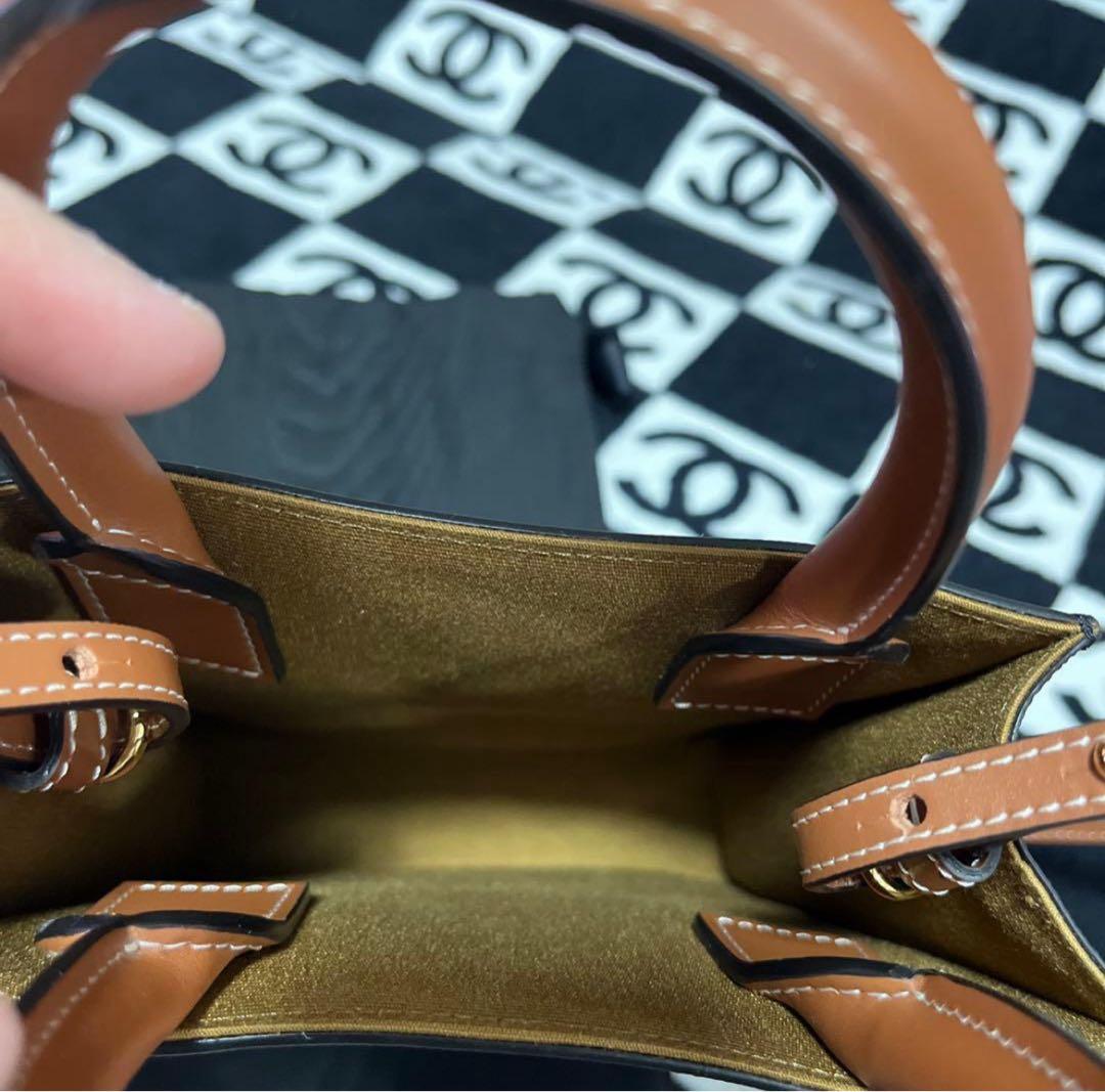 CELINE ミニショルダーバッグ ブラウン