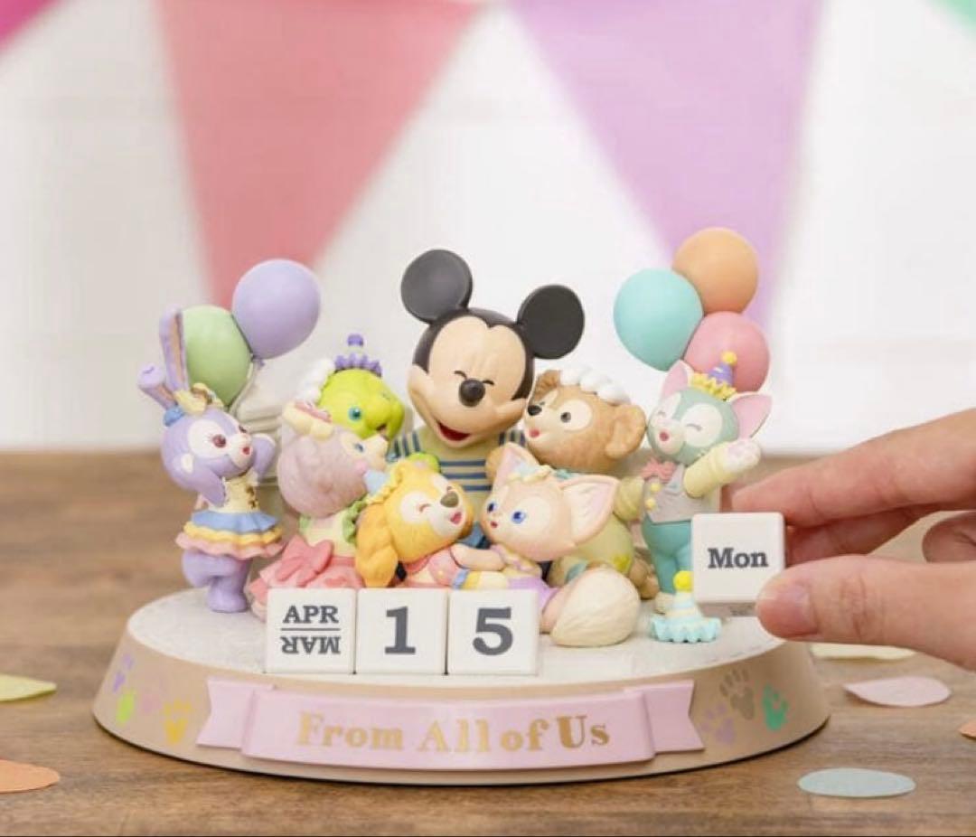 東京ディズニーリゾート ダフィー＆フレンズ　万年カレンダー